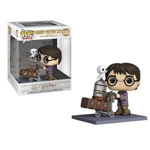 Funko Pop Deluxe Harry Potter Pushing Trolley 135 Vinyl Figure New Boxed